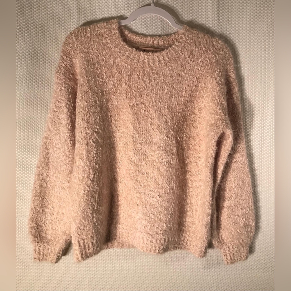 Philosophy Soft Blush Crew Neck Sweater